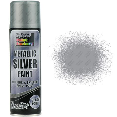 metallic outdoor fabric spray paint|silver metallic spray paint.